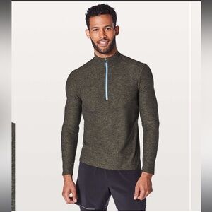 Lululemon Men’s Surge Warm 1/2 Zip Size Small
